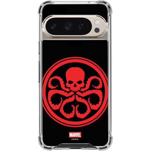 Marvel Captain America Hydra Symbol Google Pixel 9/9 Pro Clear Case